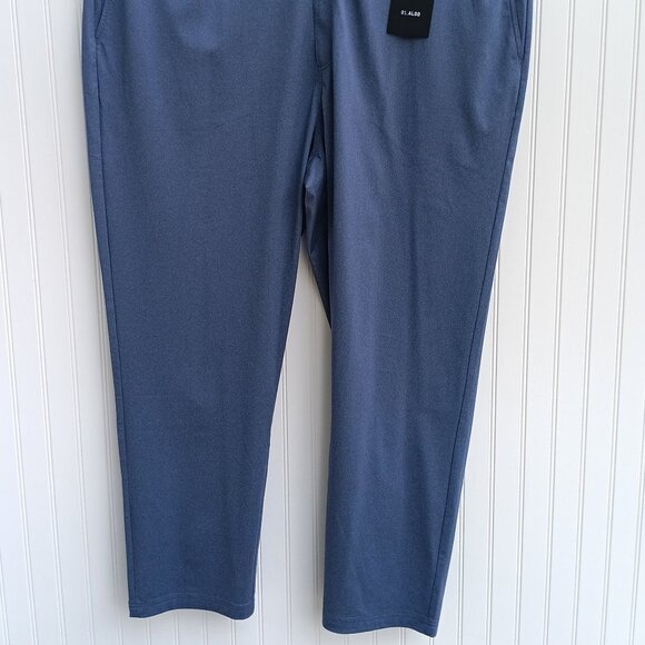 01 ALGO Pants 52 x 32 Gray Performance Fit Moisture Wicking UPF 40 Comfort Mens - Picture 3 of 16